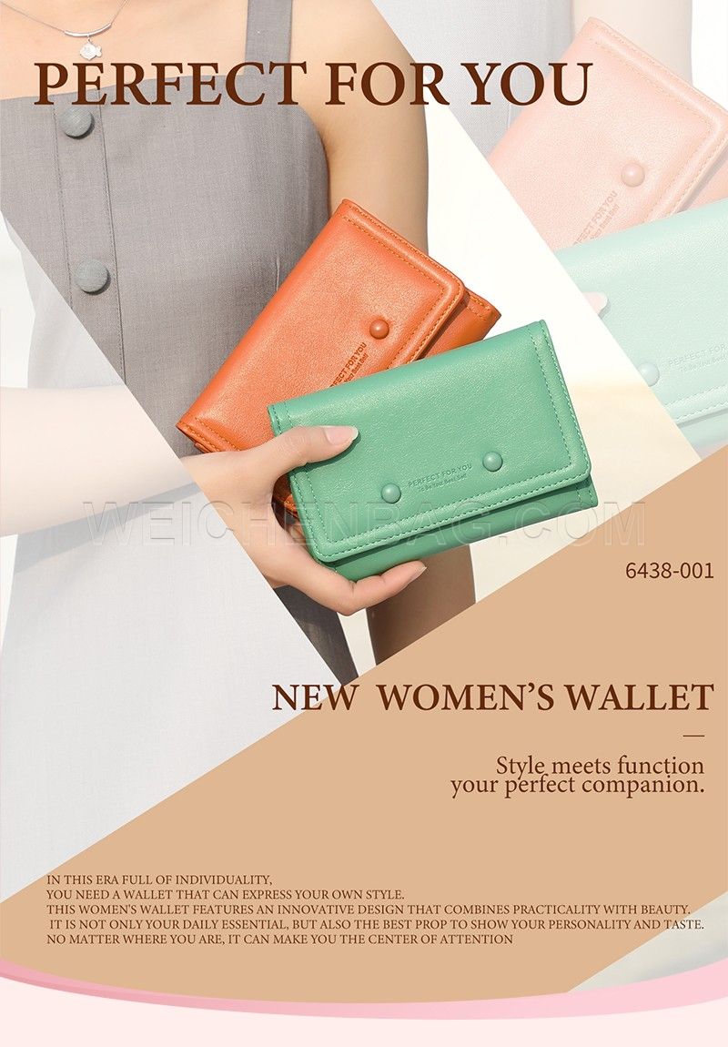 Ladies Short Purse 6438-001