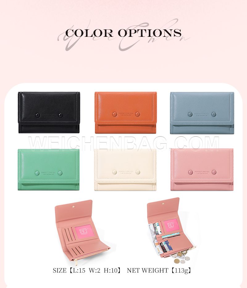 Ladies Short Purse 6438-001