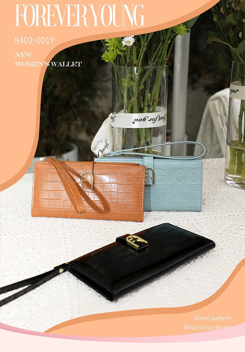Ladies Long Purse 8402-001Y