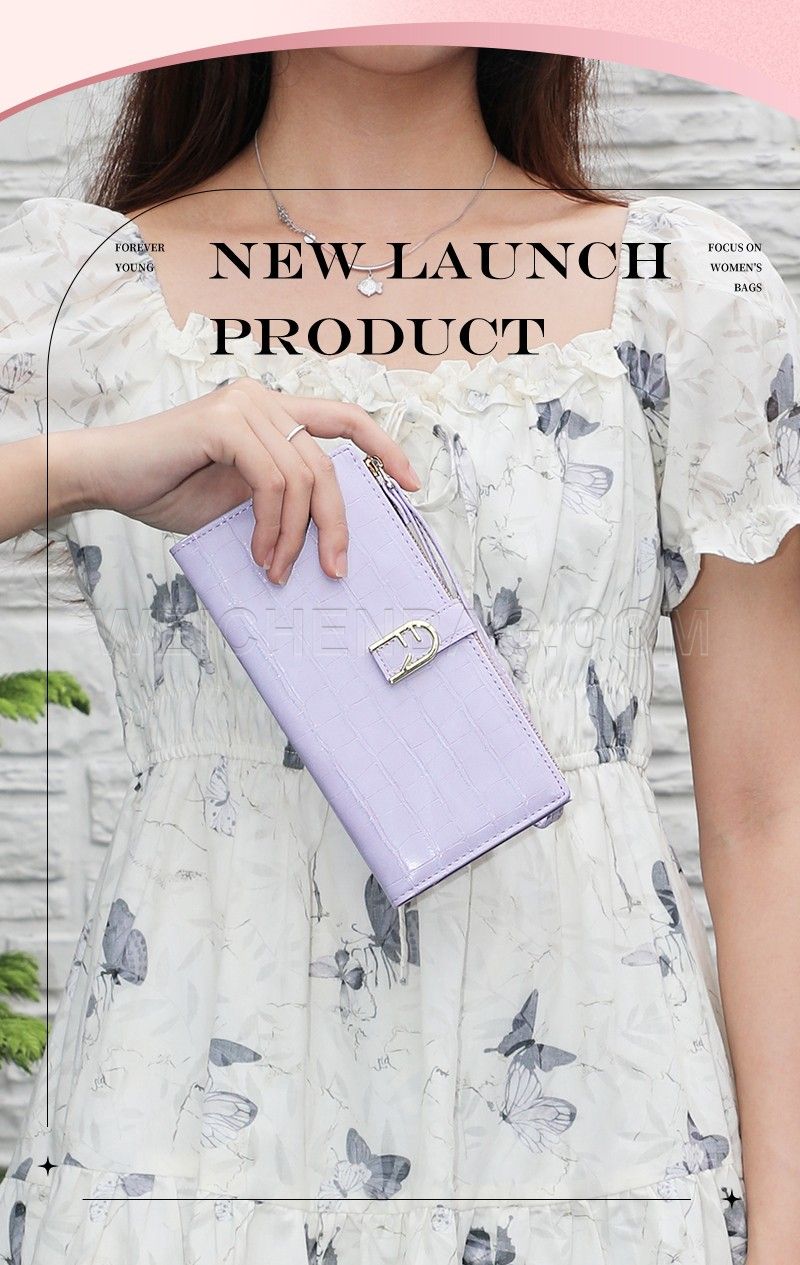 Ladies Long Purse 8402-001Y