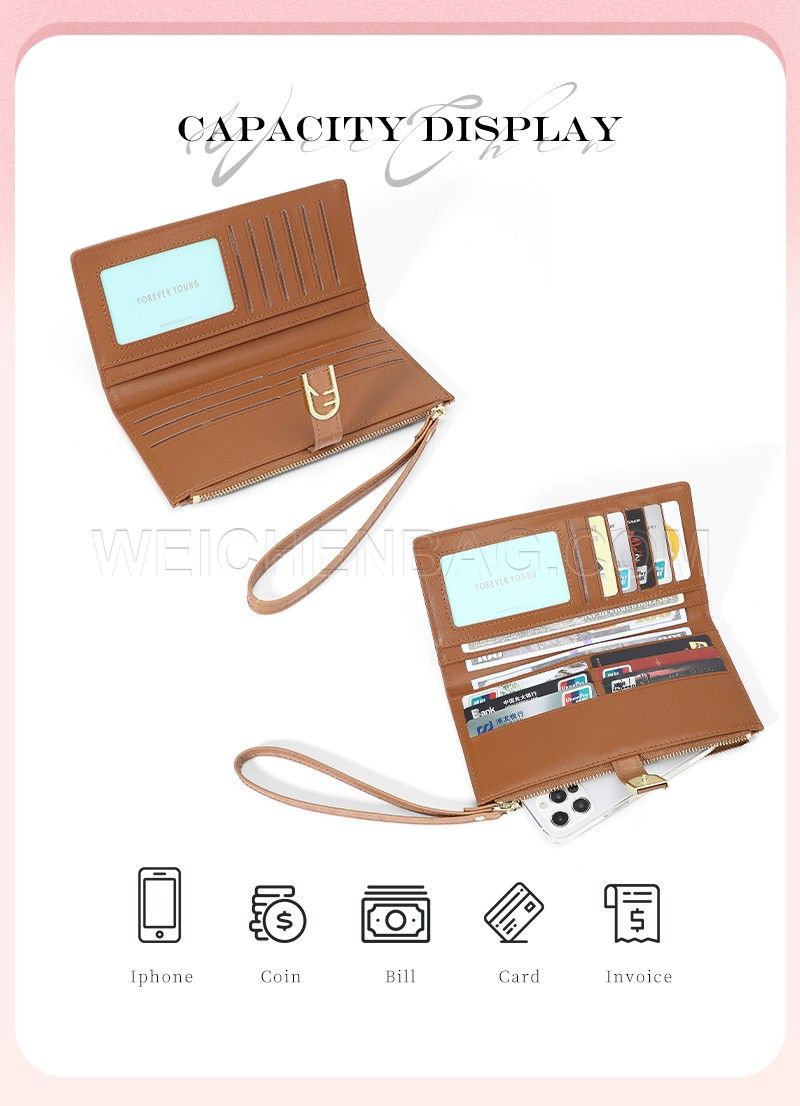 Ladies Long Purse 8402-001Y