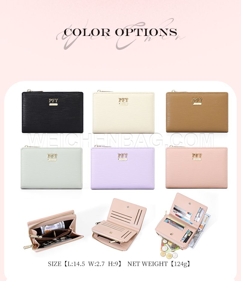 Ladies Short Purse 6416-001Y