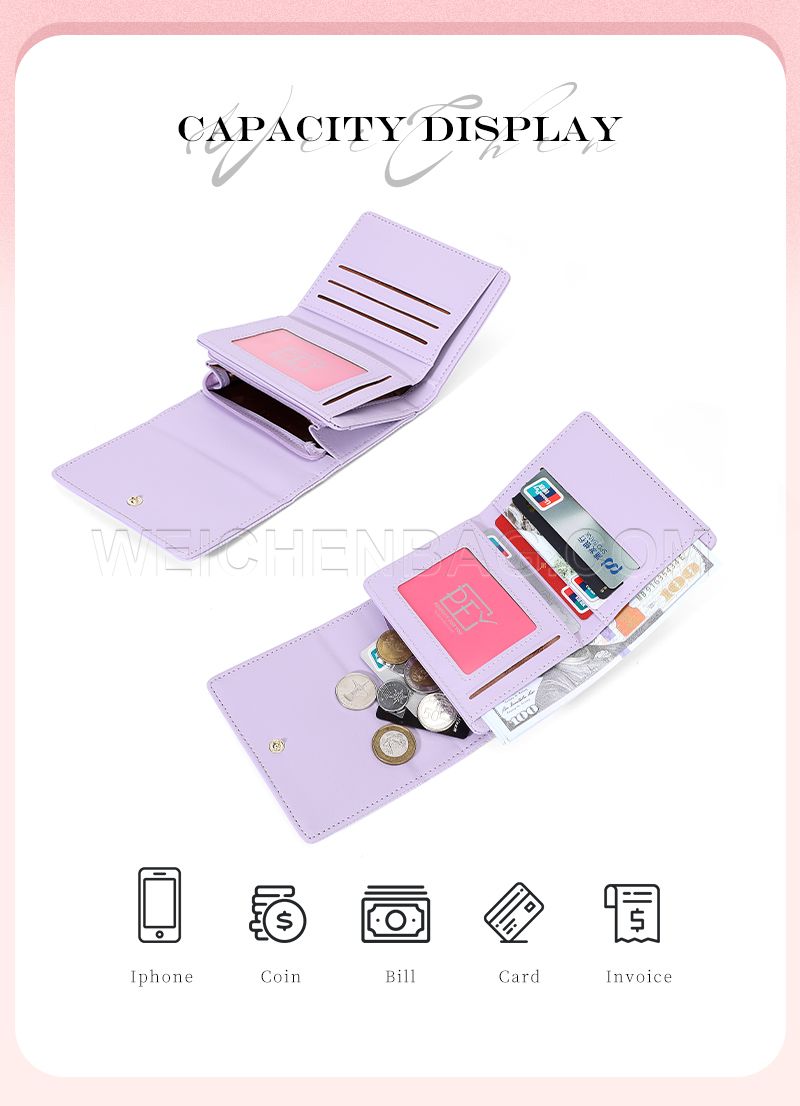Ladies Short Purse 6417-001Y