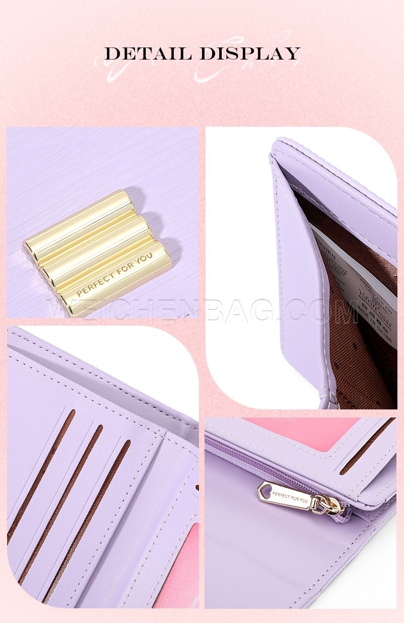 Ladies Short Purse 6417-001Y