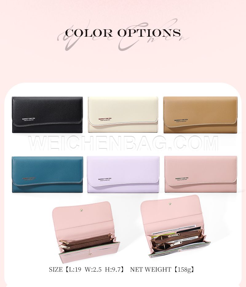 Ladies Long Purse 6344-001Y