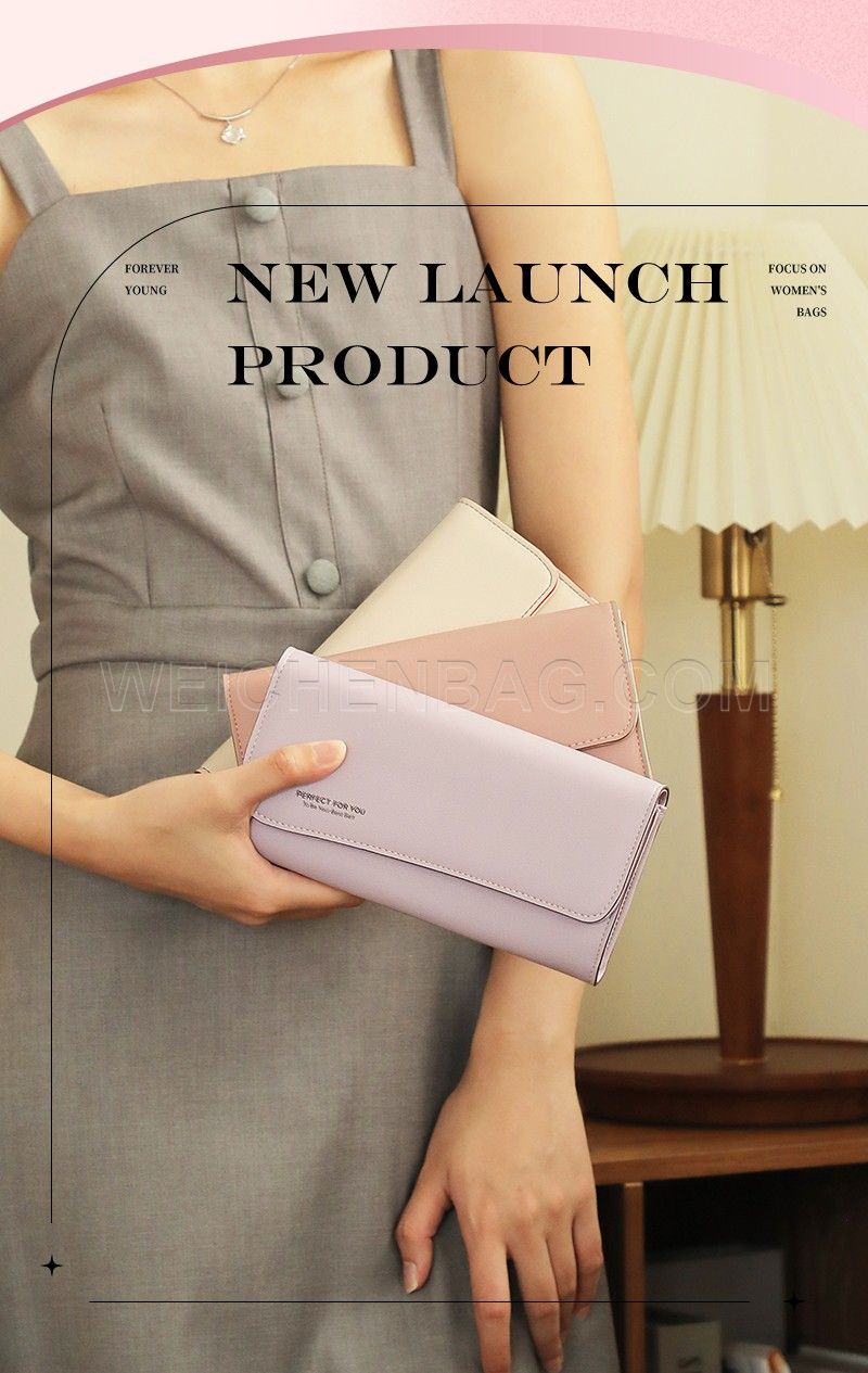 Ladies Long Purse 6344-001Y