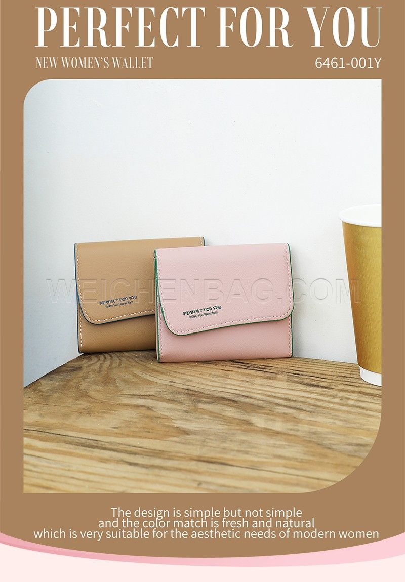 Ladies Short Purse 6461-001Y