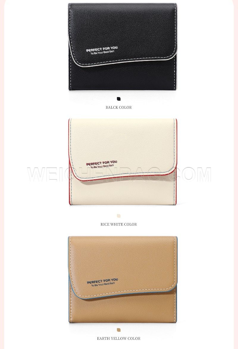 Ladies Short Purse 6461-001Y