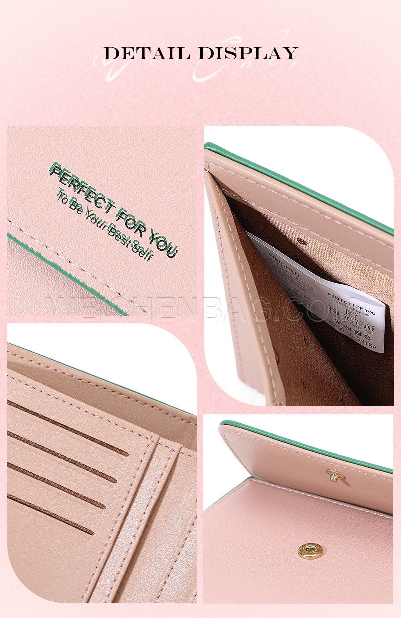 Ladies Short Purse 6461-001Y