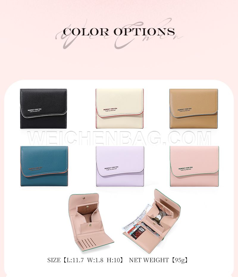 Ladies Short Purse 6461-001Y