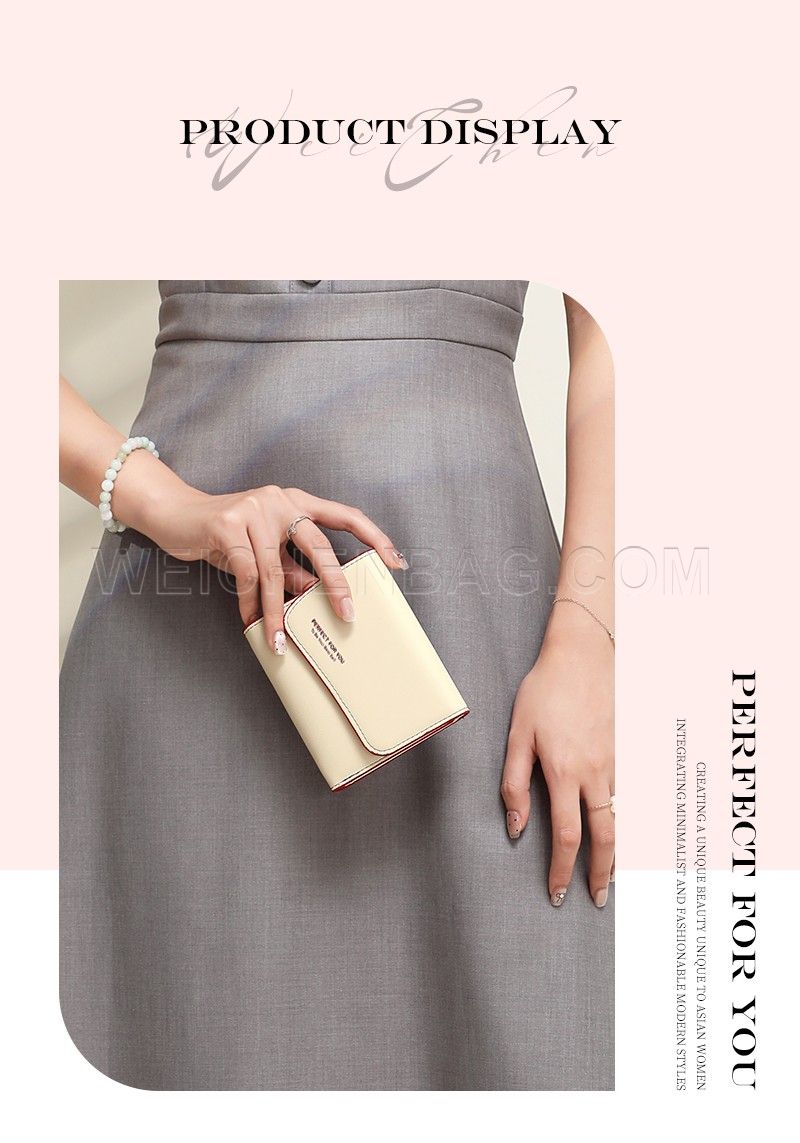 Ladies Short Purse 6461-001Y