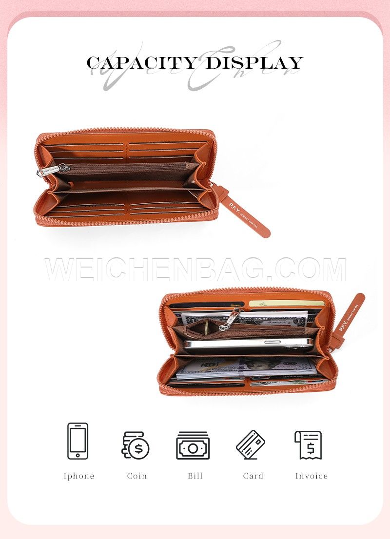 Ladies Long Purse 6406-001Y