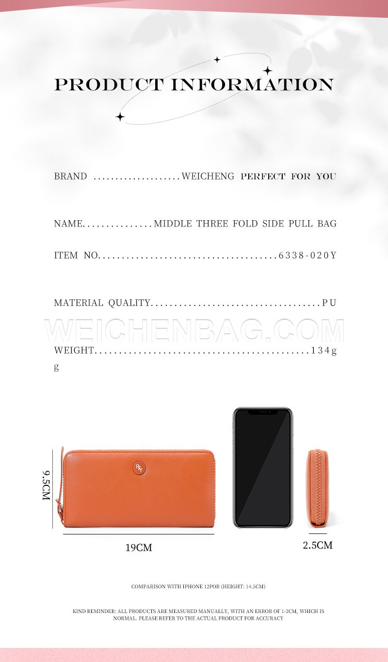 Ladies Long Purse 6406-001Y