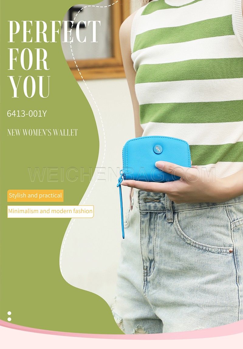 Ladies Short Purse 6413-001Y