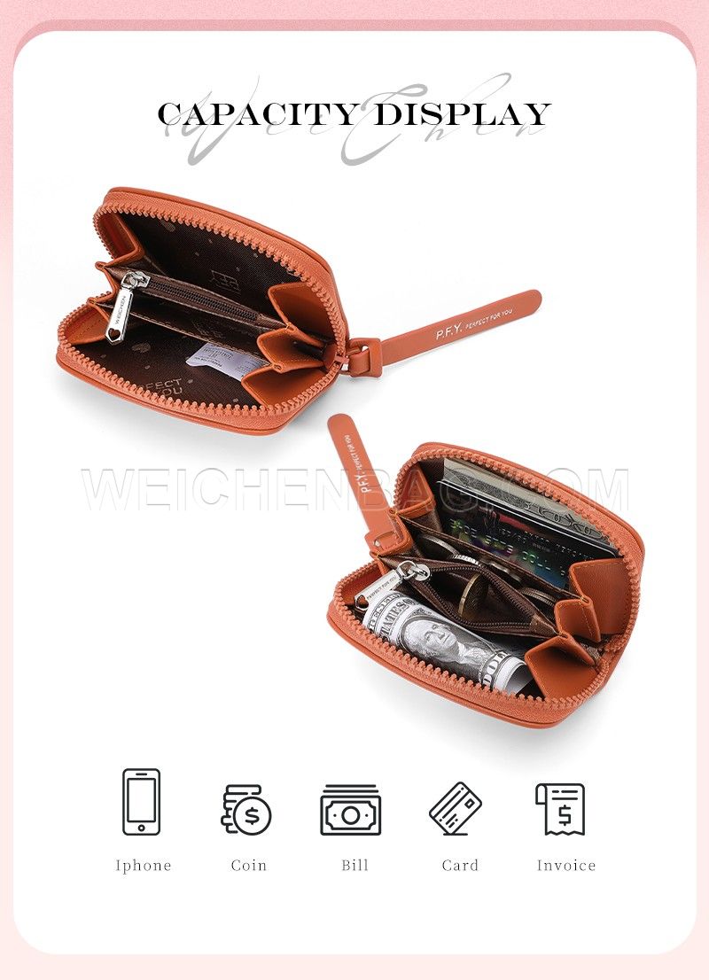 Ladies Short Purse 6413-001Y