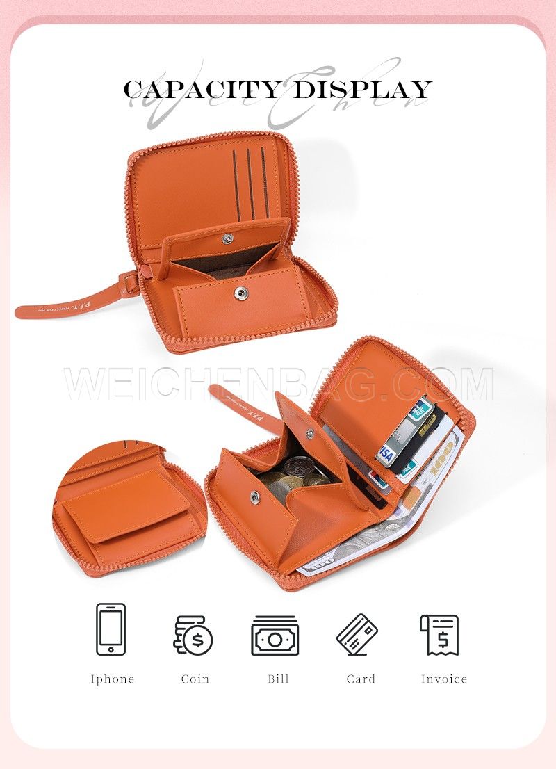 Ladies Short Purse 6430-001Y