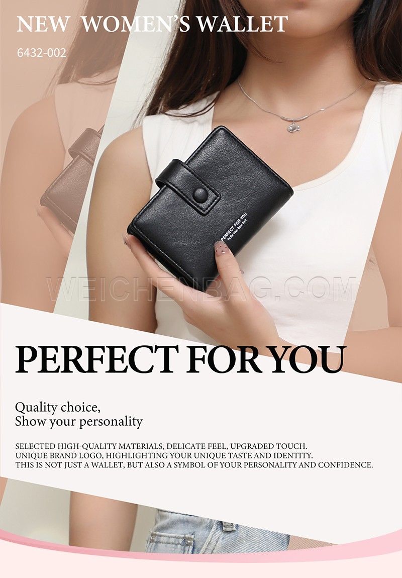 Ladies Short Purse 6432-002Y