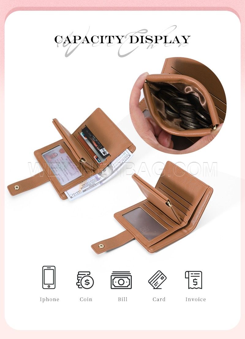 Ladies Short Purse 6432-002Y