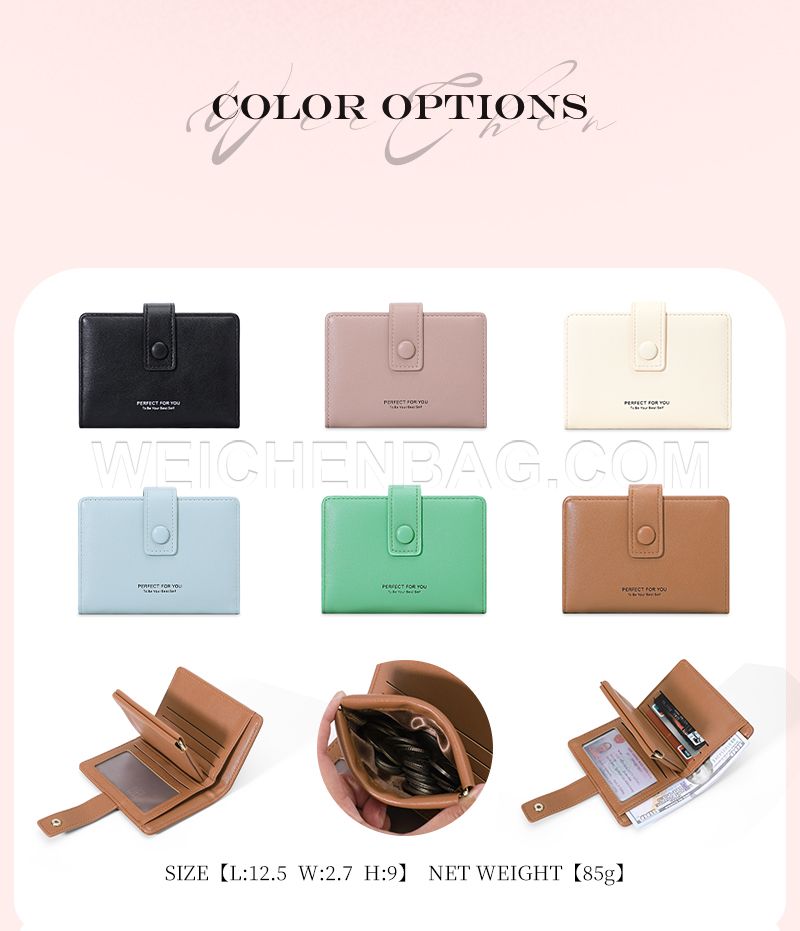 Ladies Short Purse 6432-002Y
