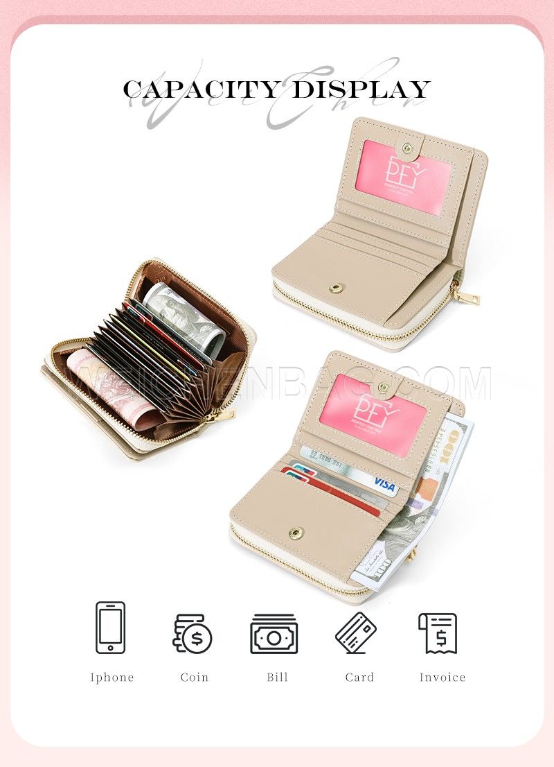 Ladies Short Purse 6409-001Y
