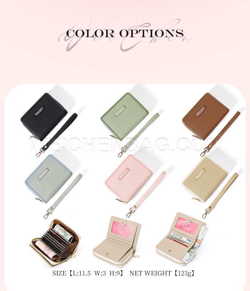 Ladies Short Purse 6409-001Y