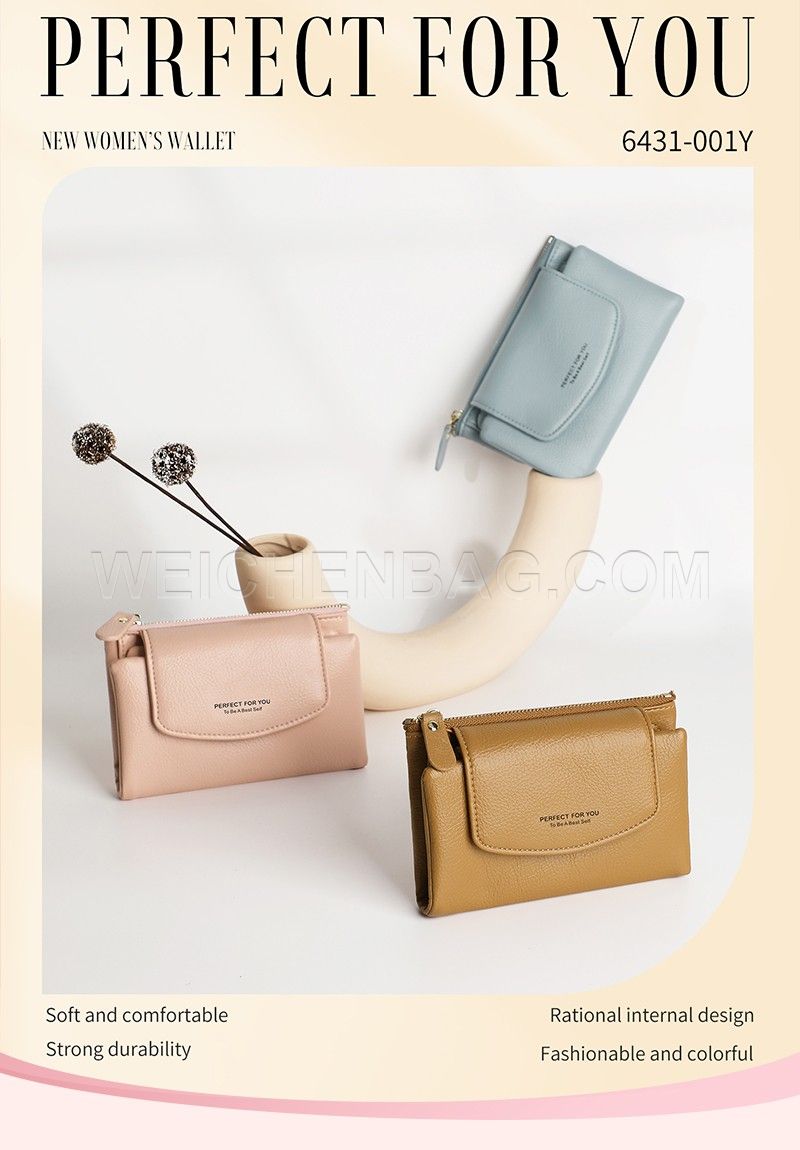 Ladies Long Purse 6431-001Y