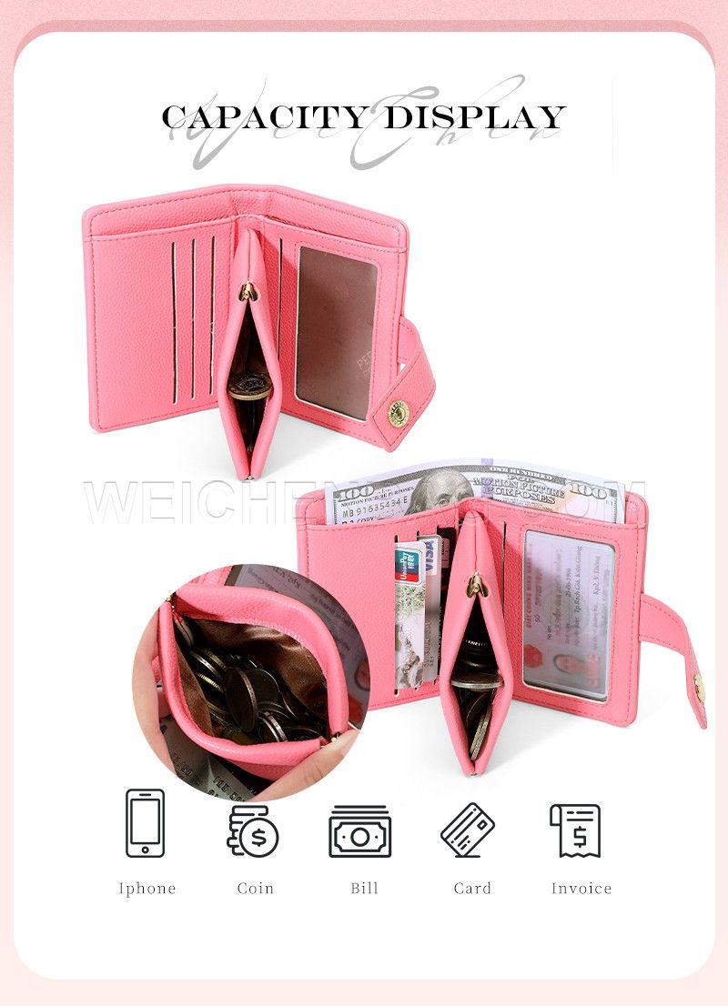 Ladies Short Purse 6432-003Y