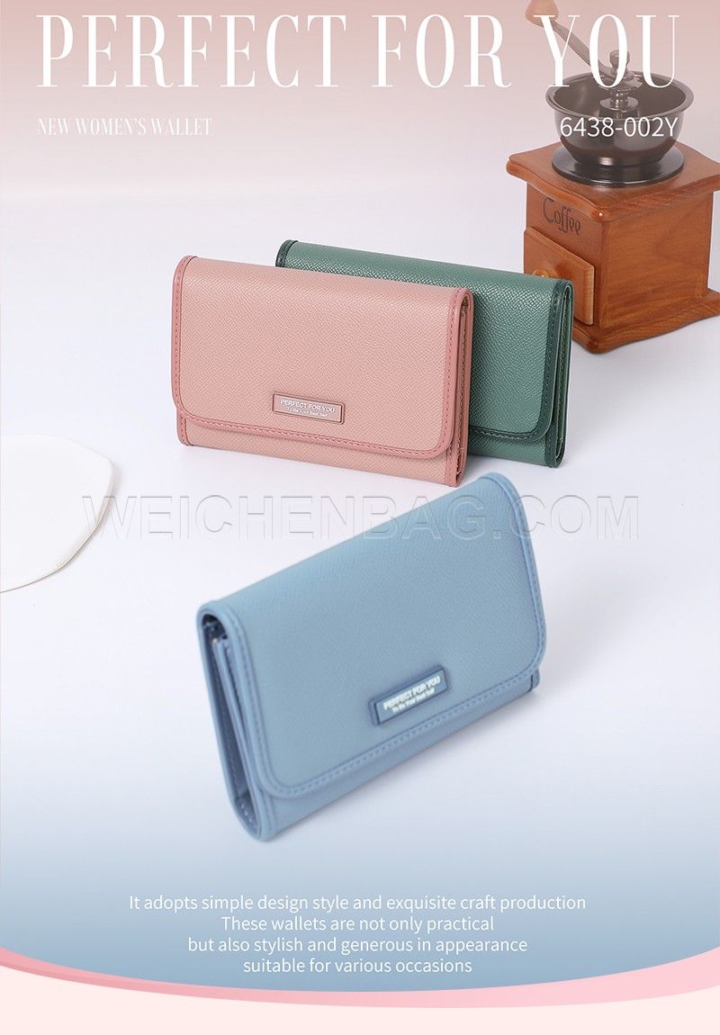 Ladies Short Purse 6438-002Y