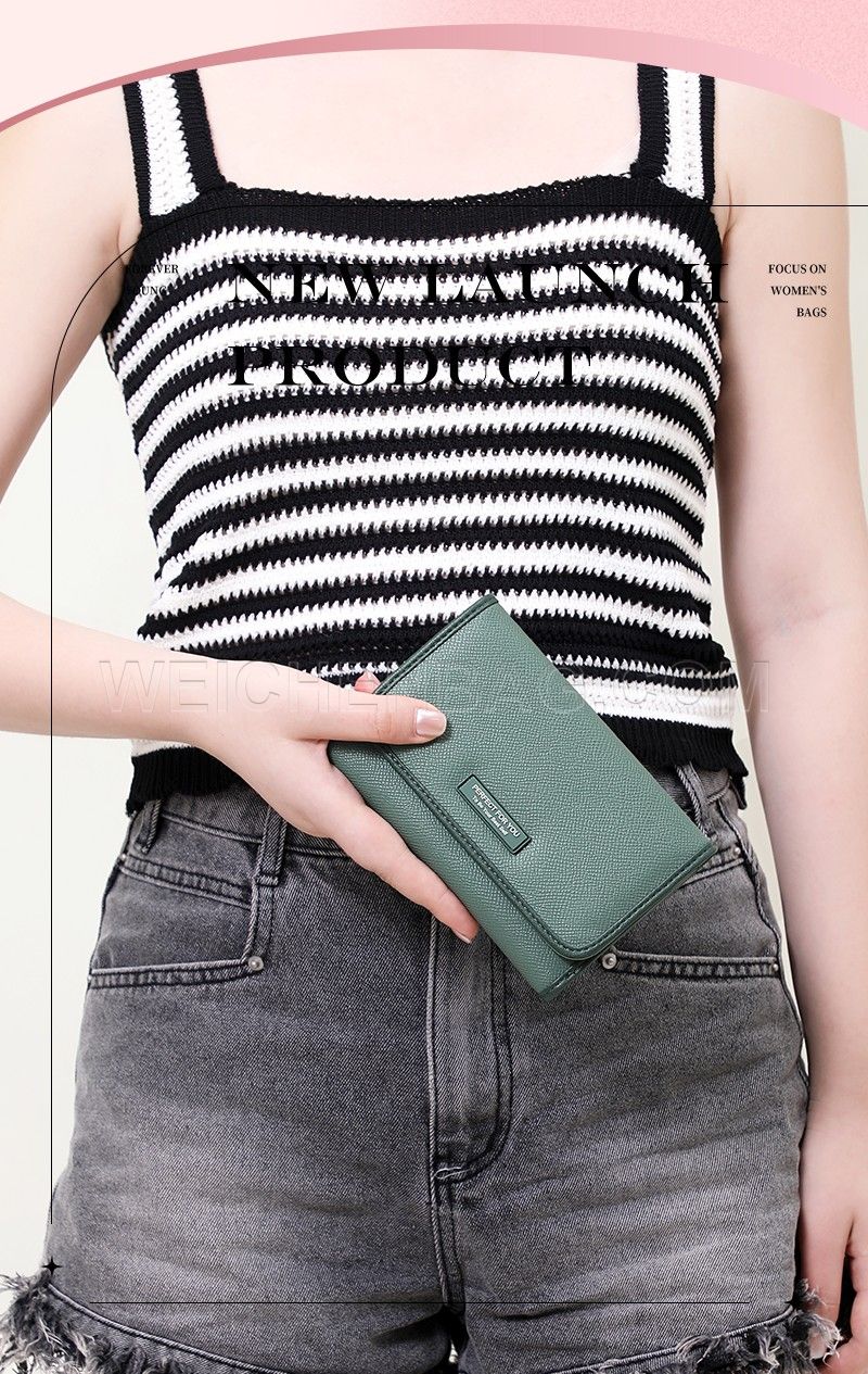 Ladies Short Purse 6438-002Y