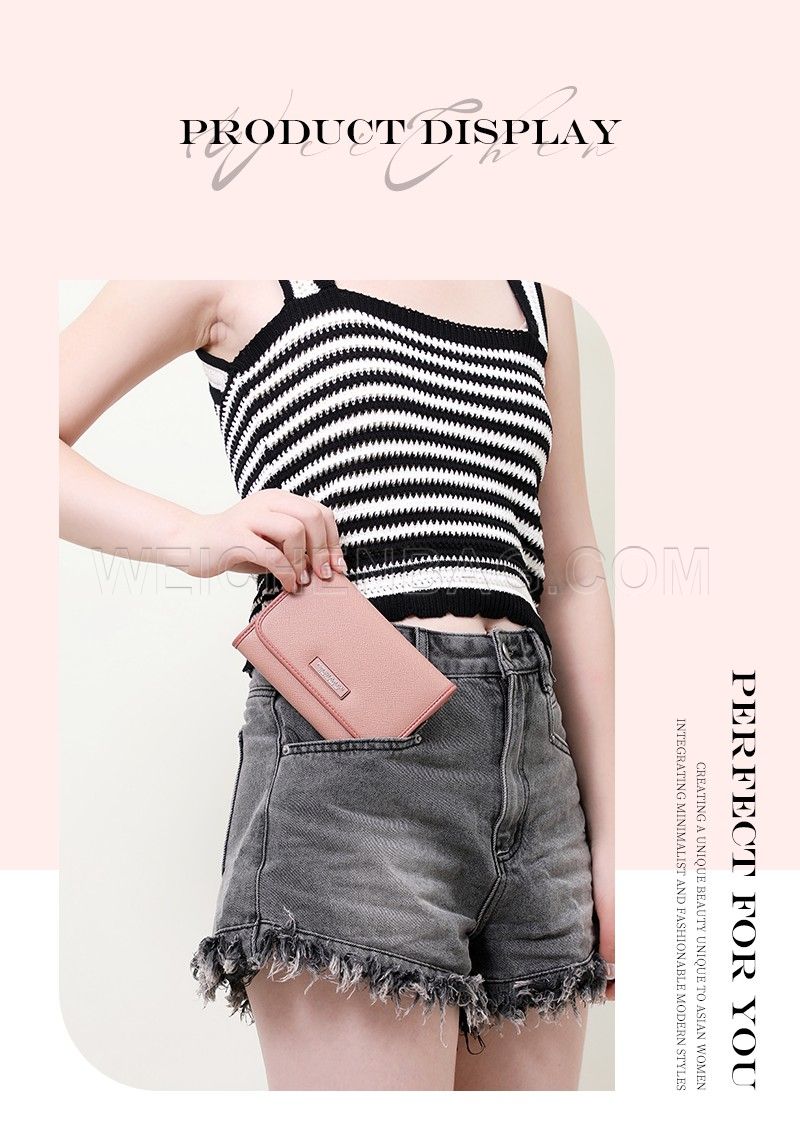 Ladies Short Purse 6438-002Y