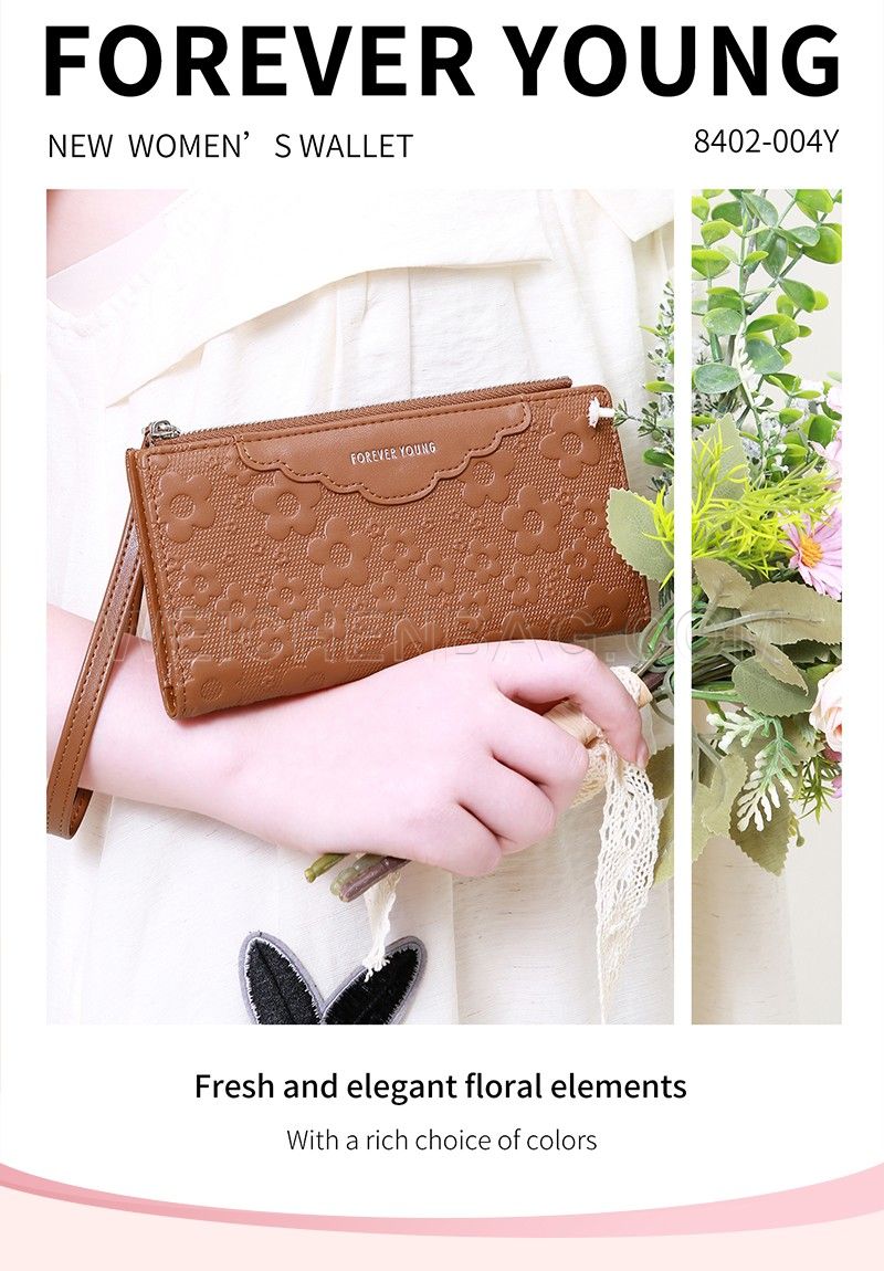 Ladies Long Purse 8402-004Y
