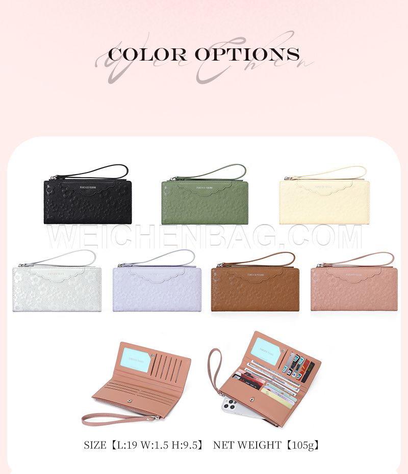 Ladies Long Purse 8402-004Y