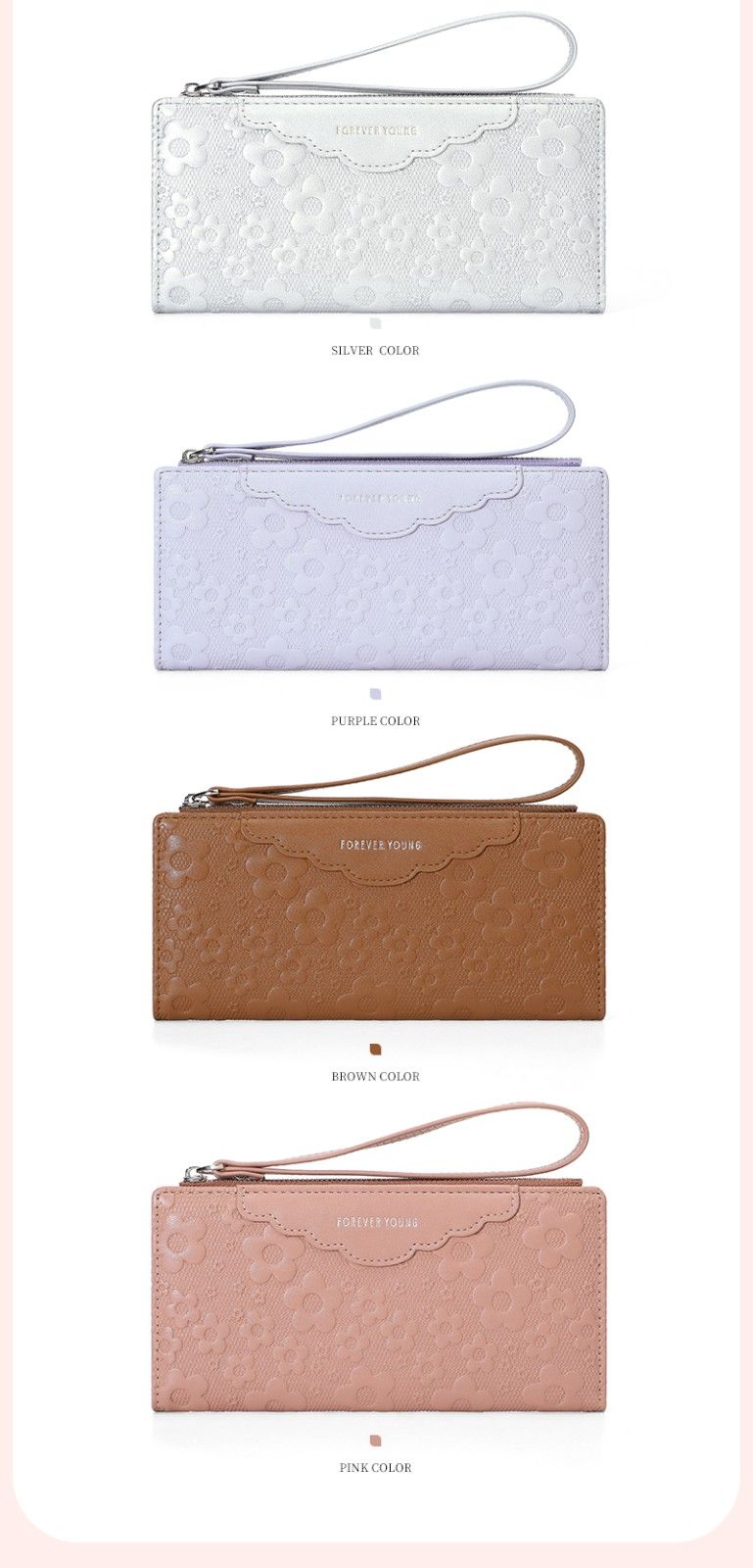 Ladies Long Purse 8402-004Y