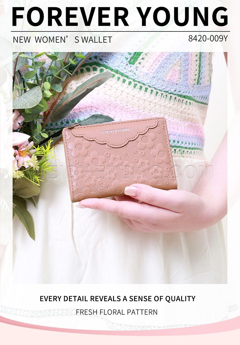 Ladies Short Purse 8420-009Y