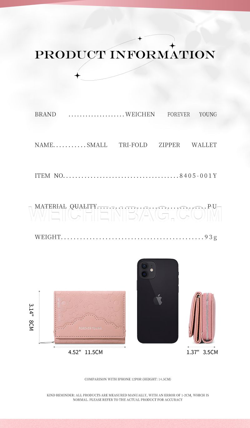 Ladies Short Purse 8405-001