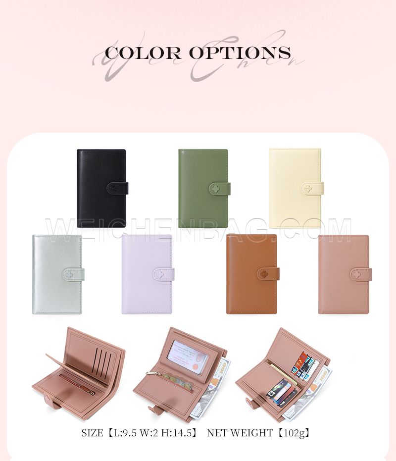 Ladies Short Purse 6419-001Y