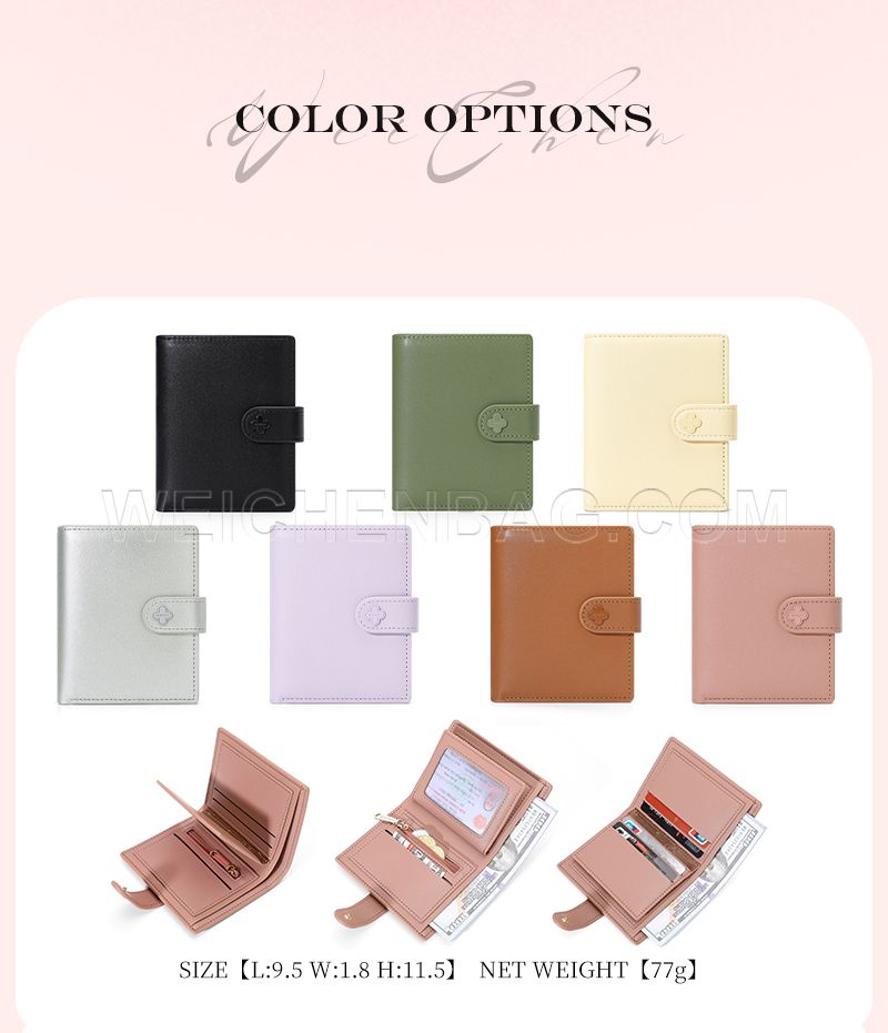 Ladies Short Purse 6418-001Y