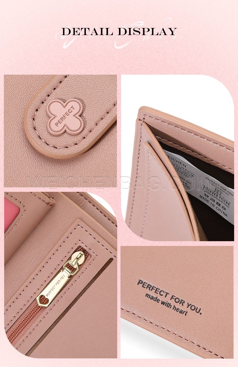 Ladies Short Purse 6418-001Y