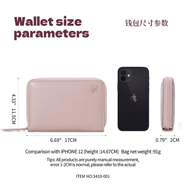 Ladies Short Purse 3410-001
