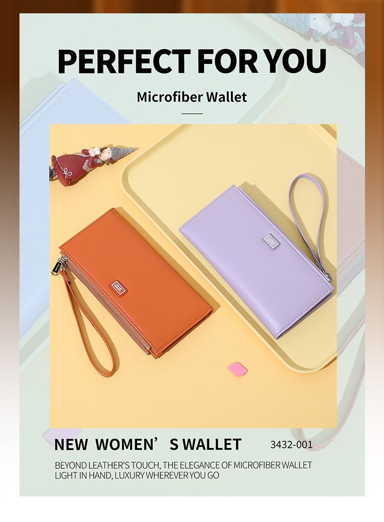 Ladies Long Purse 3432-001